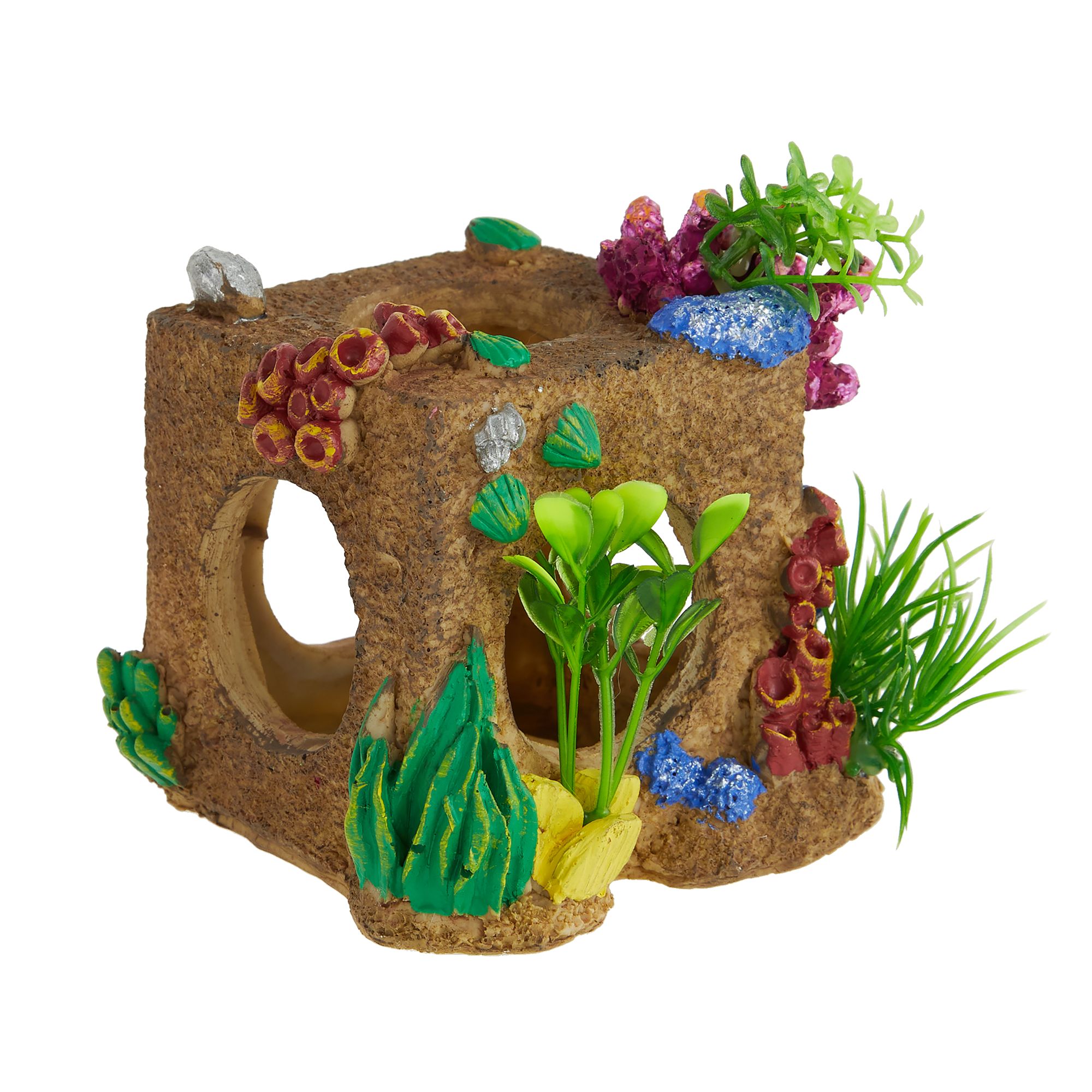 Top Fin Mini Cube Aquarium Ornament