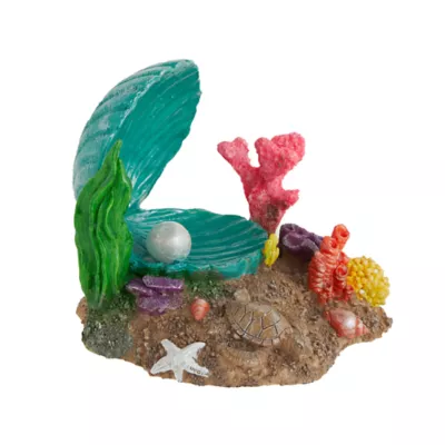 Product Top Fin® Colorful Clam Aquarium Ornament