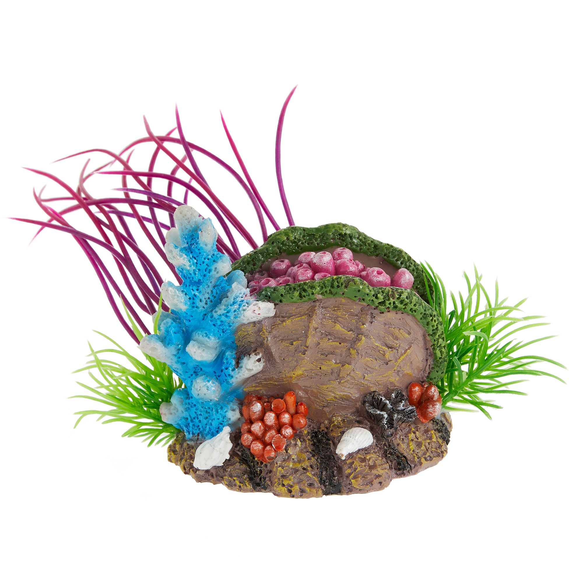 Top Fin® Colorful Coral Plant Combo Aquarium Ornament fish Ornaments