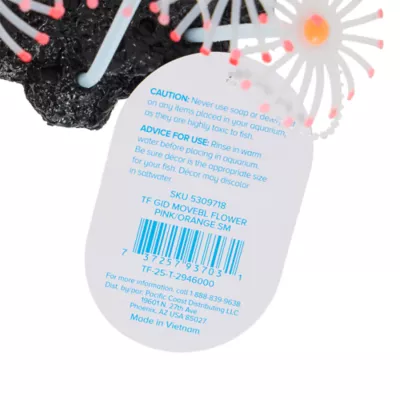 Top Fin® Wild & Whimsical Flowers Aquarium Ornament - Image 3