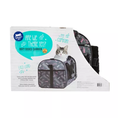 Product Whisker City® "Meow" Soft-Sided Cat & Dog Carrier, 19-in