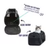 Whisker City® Black Mesh Soft Sided Cat & Dog Carrier, 19-in image thumbnail 3
