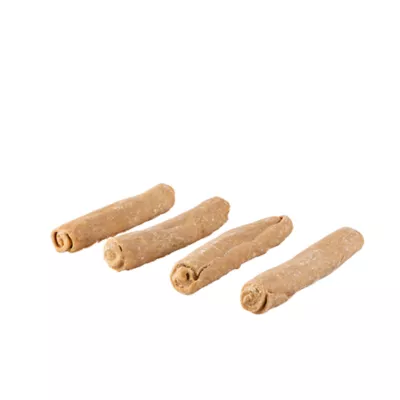 Product Collachews™ Beef + Collagen Rawhide Free 6" Roll Dog Treat - Peanut Butter, 4 Count