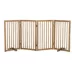 Top Paw 4-Panel Foldable Pet Gate - Wood Freestanding Dog Gate image thumbnail 1
