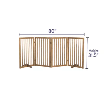 Product Top Paw 4-Panel Foldable Pet Gate