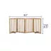 Top Paw 4-Panel Foldable Pet Gate - Wood Freestanding Dog Gate image thumbnail 2