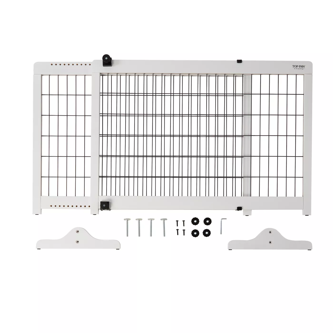 Top Paw Free Standing High Adjustable Pet Gate