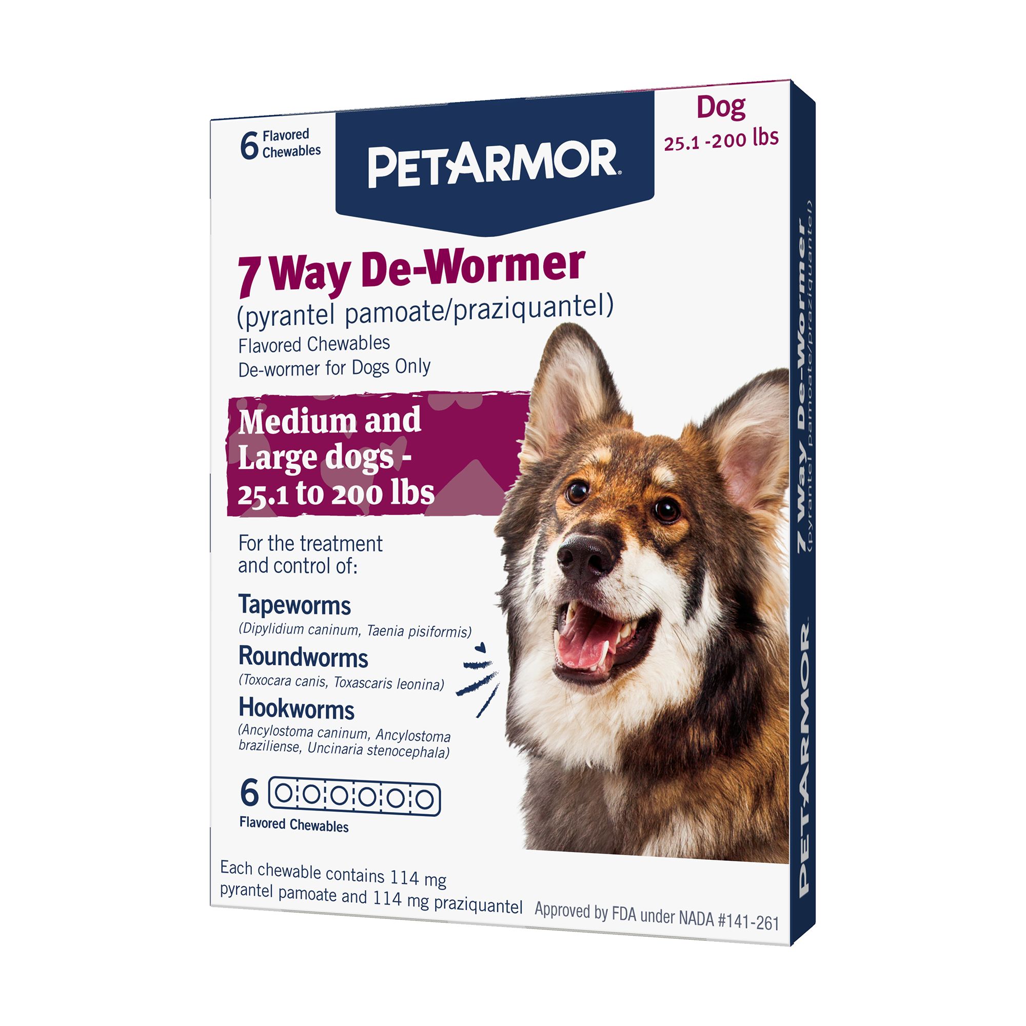 Petarmor 7 way dewormer shop for puppies and small dogs