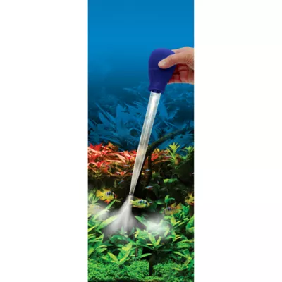 Fluval 3-in-1 Aquarium Waste Remover & Target Feeder, 17 in / 43cm - Image 5