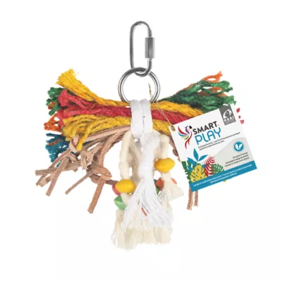 Product Hari Smart Play Leather Kabob Bird Toy