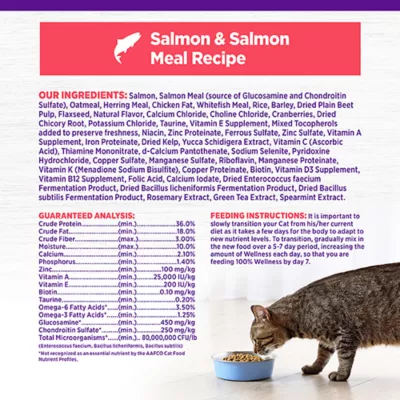 Product Wellness® Complete Health Balanced Nutrition Cat Food, Salmon