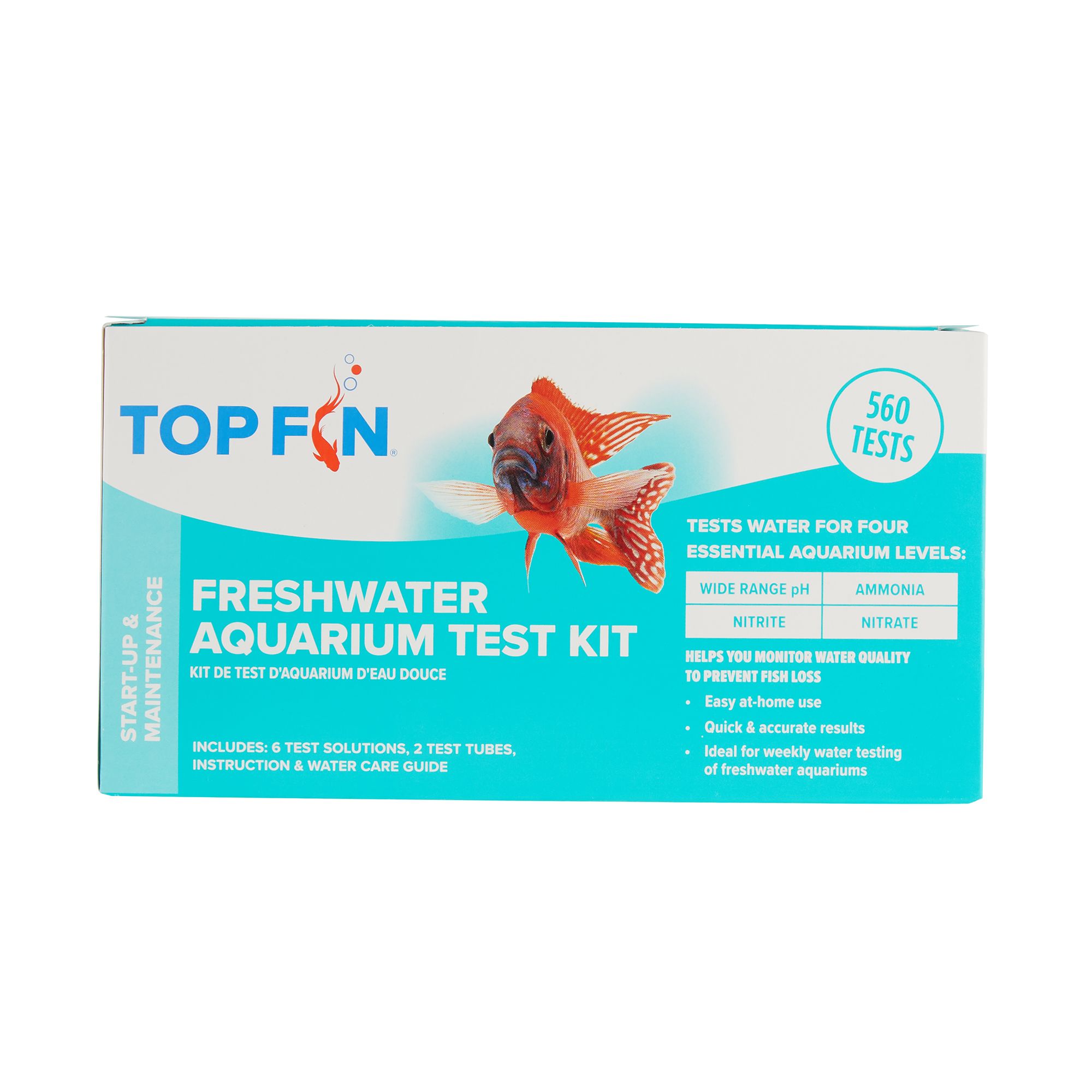 Top Fin Freshwater Aquarium Tank Master Test Kit | PetSmart