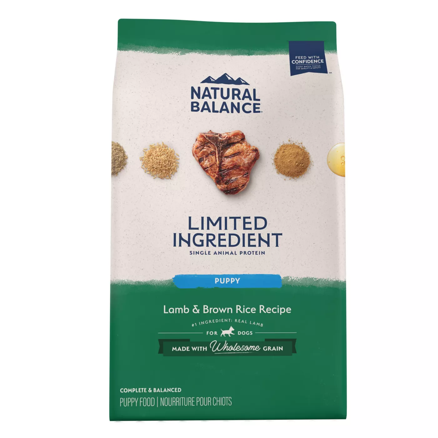 Limited ingredient puppy food large shops breed