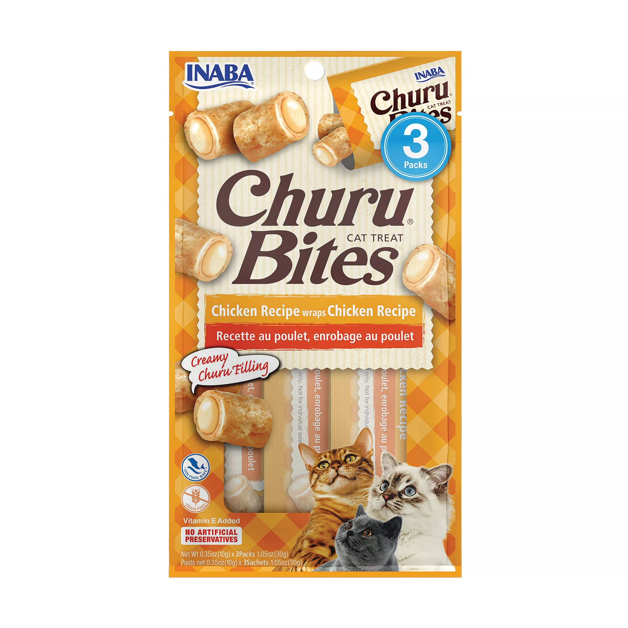 Inaba Churu Bites Cat Treats - Chicken