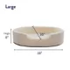 Product Top Paw® Orthopedic Cuddler Striped Dog Bed