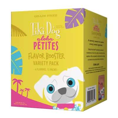 Product Tiki Dog® Aloha Petites® Flavor Booster All Life Stage Dog Food Topper - Variety Pack, 12 Count