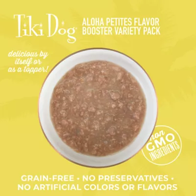 Product Tiki Dog® Aloha Petites® Flavor Booster All Life Stage Dog Food Topper - Variety Pack, 12 Count