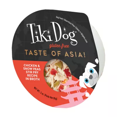 Product Tiki Dog® Taste of Asia All Life Stage Wet Dog Food - Chicken & Snow Peas Stir Fry