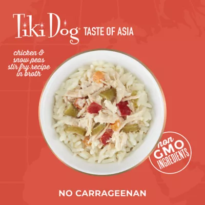 Product Tiki Dog® Taste of Asia All Life Stage Wet Dog Food - Chicken & Snow Peas Stir Fry