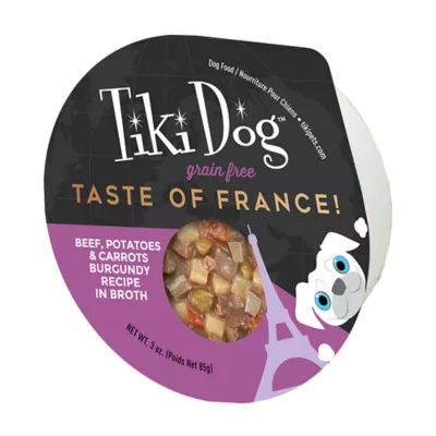 Product Tiki Dog® Taste of France All Life Stage Wet Dog Food - Beef & Potatoes Burgundy