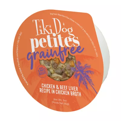 Product Tiki Dog® Aloha Petites® All Life Stage Wet Dog Food - Chicken & Beef