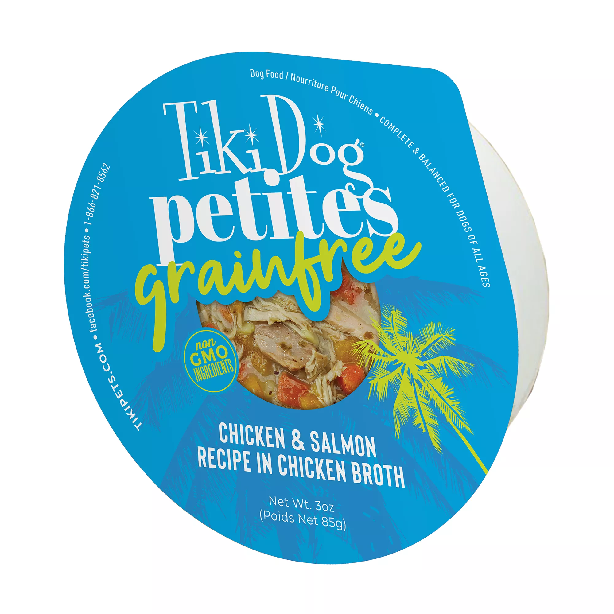 Tiki Dog® Aloha Petites® All Life Stage Wet Dog Food - Chicken & Salmon