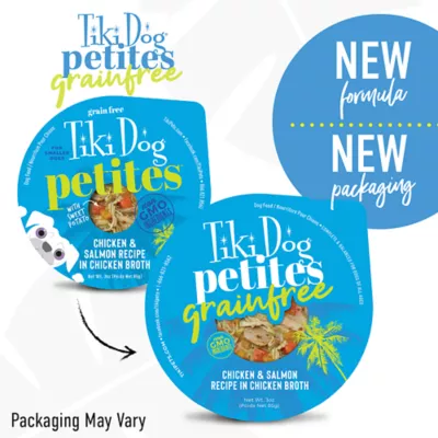 Product Tiki Dog® Aloha Petites® All Life Stage Wet Dog Food - Chicken & Salmon