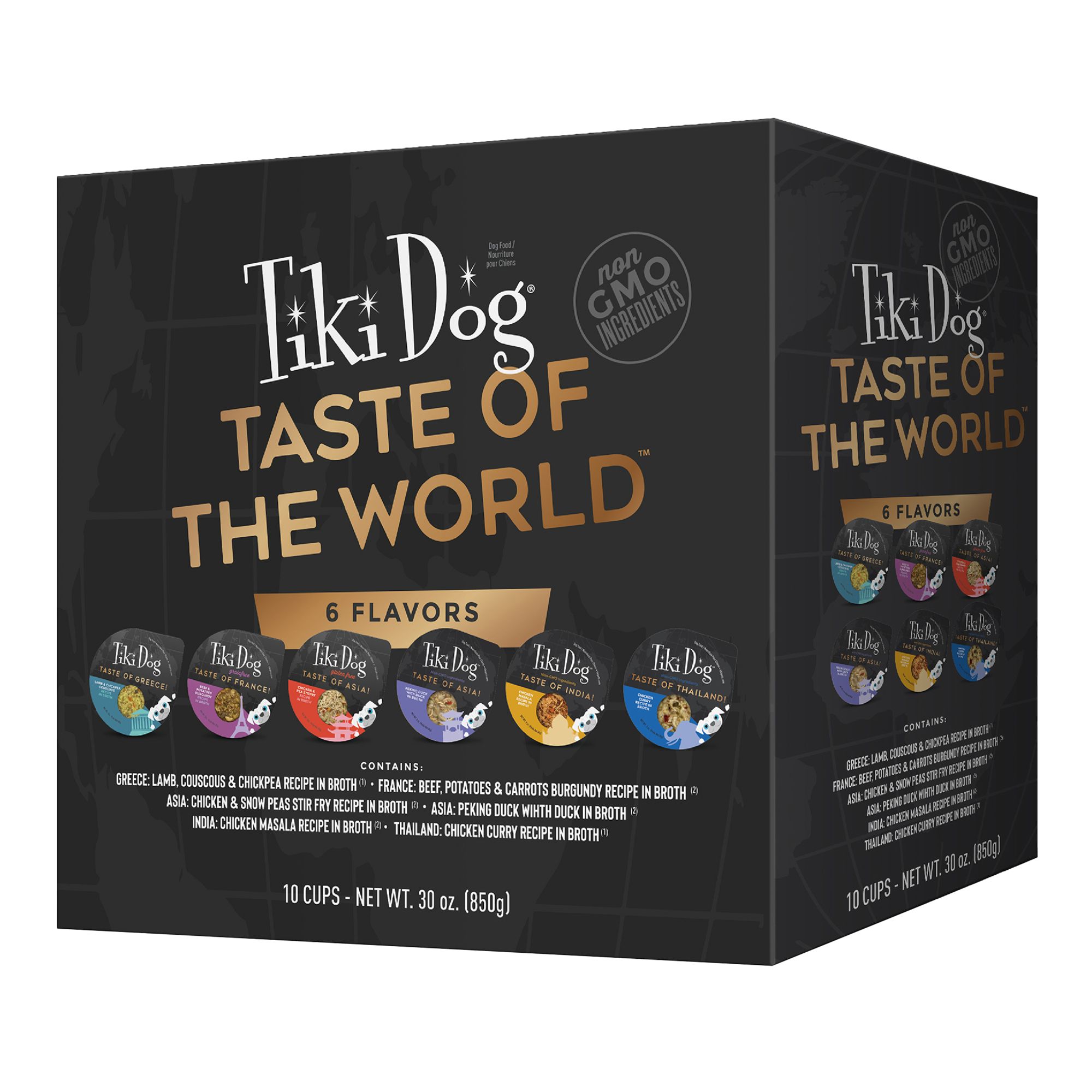 Tiki Dog Taste of World All Life Stage Wet Dog Food Variety