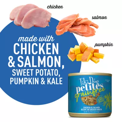 Product Tiki Dog® Aloha Petites® All Life Stage Wet Dog Food - Chicken & Salmon