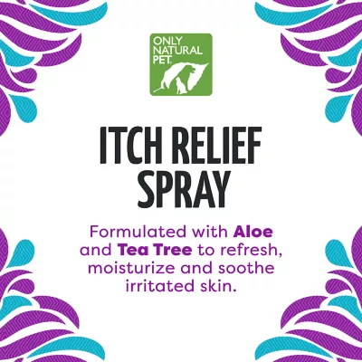 Product Only Natural Pet® Itch Relief Dog Spray - Aloe + Tea Tree - 8 FL Oz