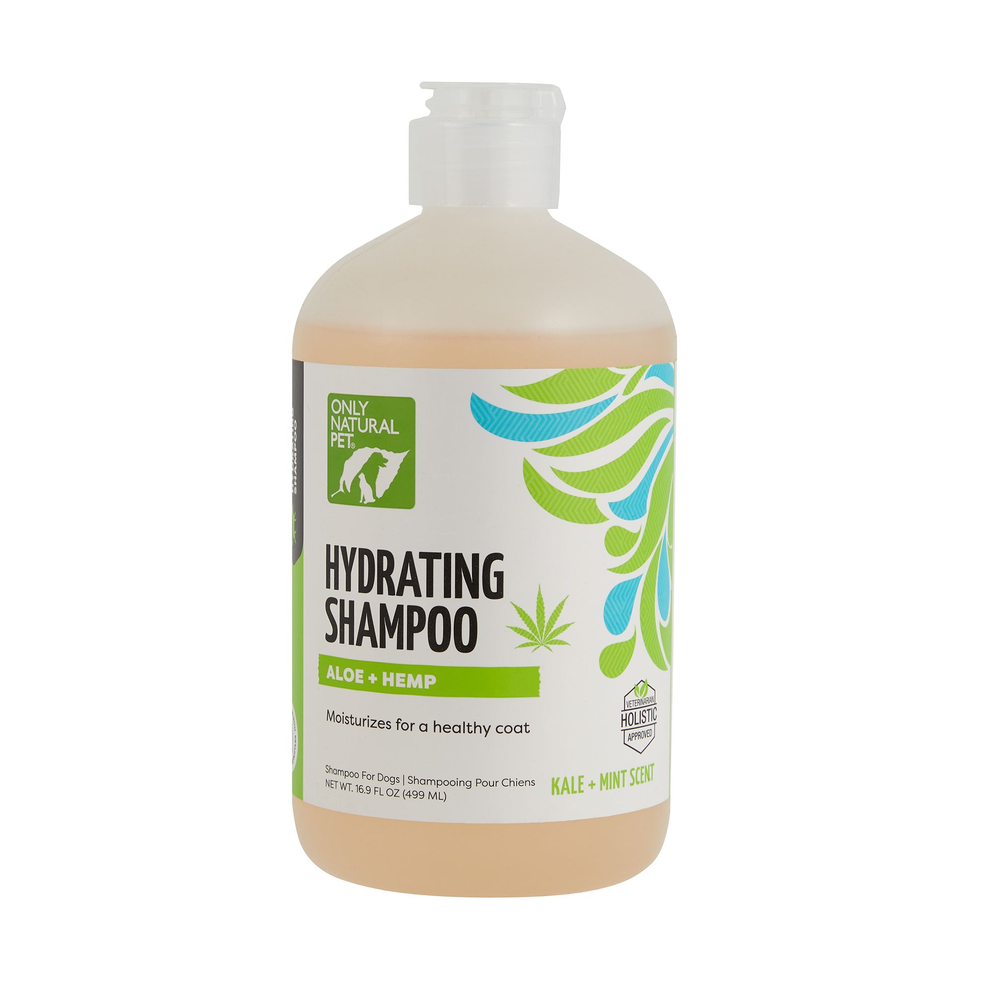 Only Natural Pet® Hydrating Shampoo for Dogs Healthy Coat Aloe + Hemp 16.9 Fl Oz dog