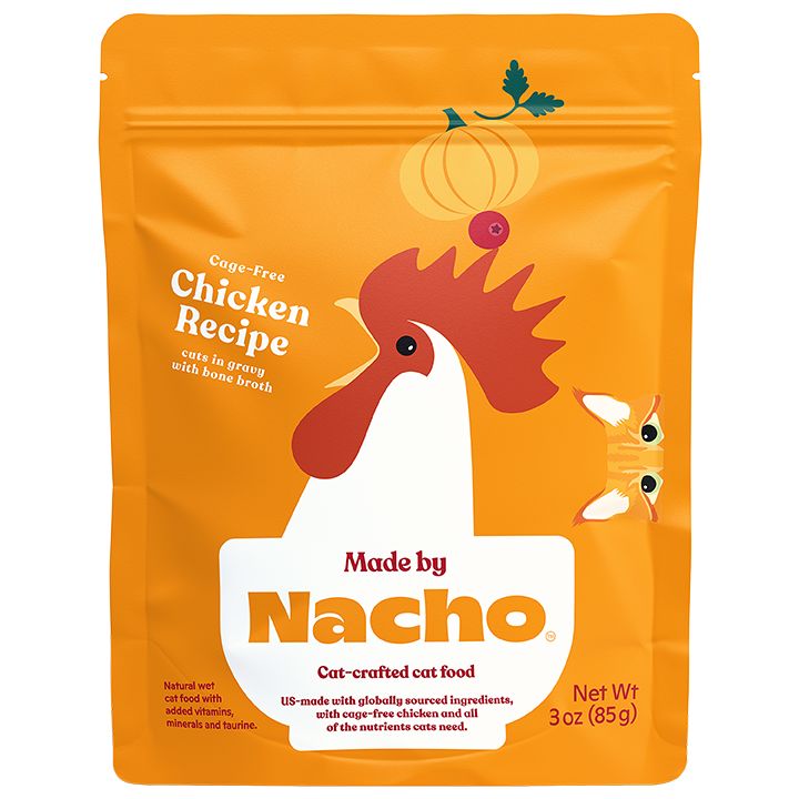 Made By Nacho&trade; Cuts in Gravy with Bone Broth Cat Food 3oz - Chicken
