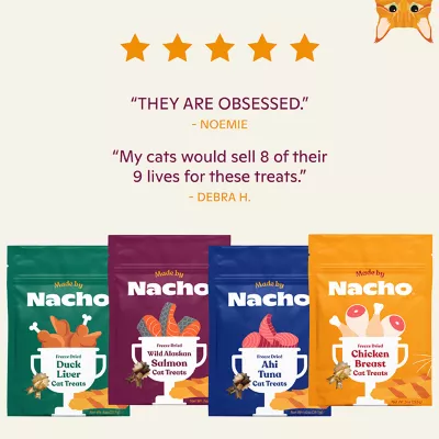 Product Made By Nacho™ Freeze Dried Cat Treats - Salmon