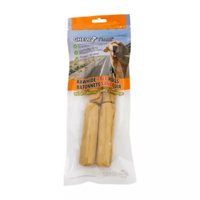 Chew Time Cheese Roll Dog Treats - Hide-Free - Image 1