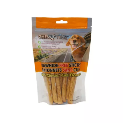 Product Chew Time Cheese Sticks Dog Treats - Hide-Free