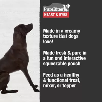 Product Purebites® Squeezables Daily Health Support Dog Food Topper - Heart & Eyes