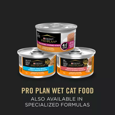 Product Purina Pro Plan Complete Essentials Favourites Tuna, Salmon, Chicken, Wet Cat Food 12 count