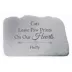 Kay Berry Cats Leave Paw Prints Personalized Memorial Stone image thumbnail 1
