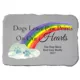 Product Kay Berry Dogs Leave Paw Prints With Rainbow Personalized Memorial Stone