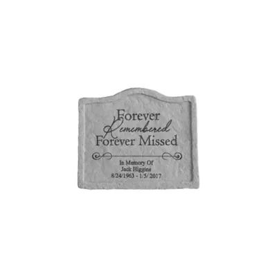 Product Kay Berry Forever Remembered, Forever Missed Personalized Pet Memorial Garden Stake