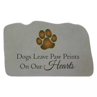 Product Kay Berry Dogs Leave Paw Prints With Paw Print Memorial Stone