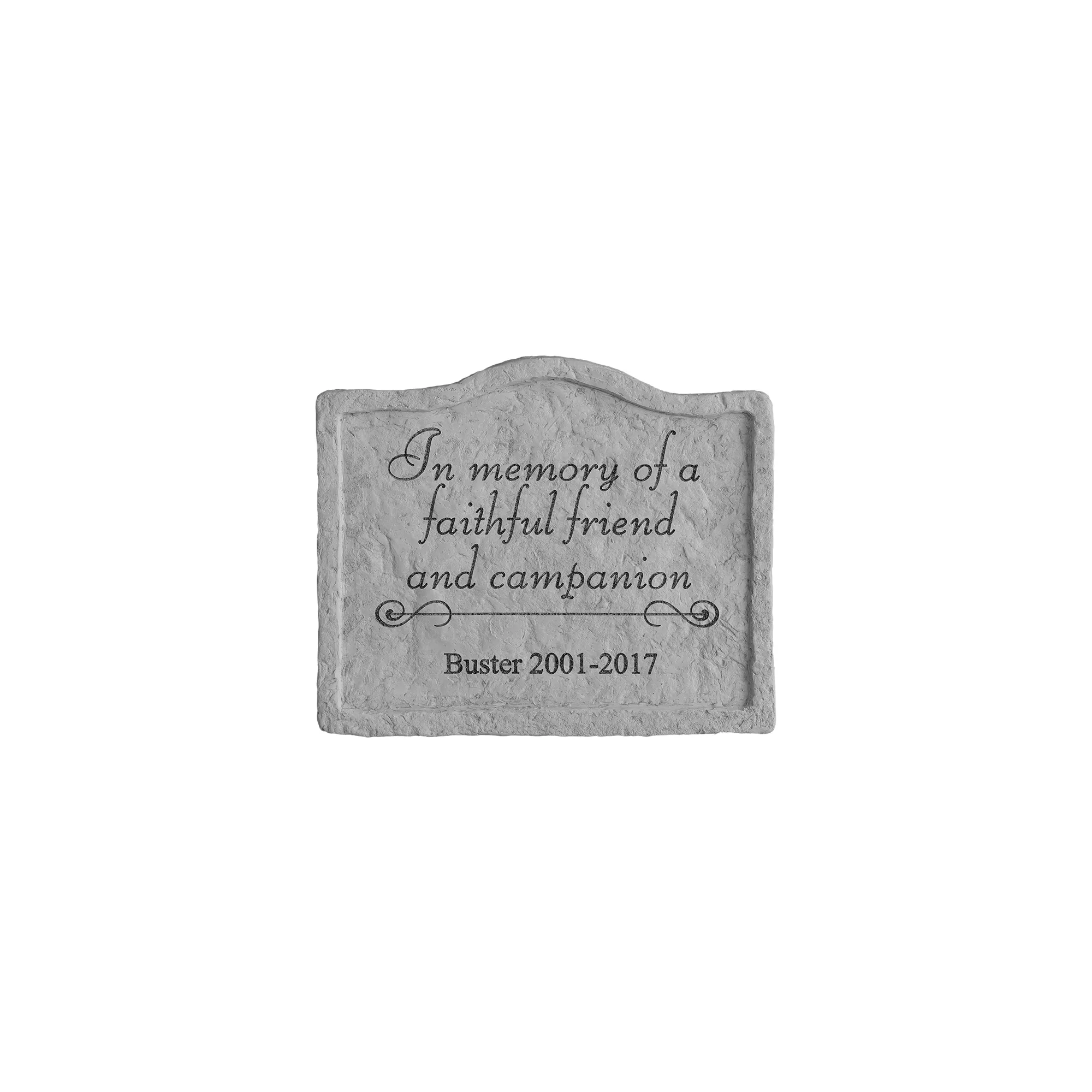 Kay Berry In Memory Of A Faithful Friend Personalized Pet Memorial Garden Stake