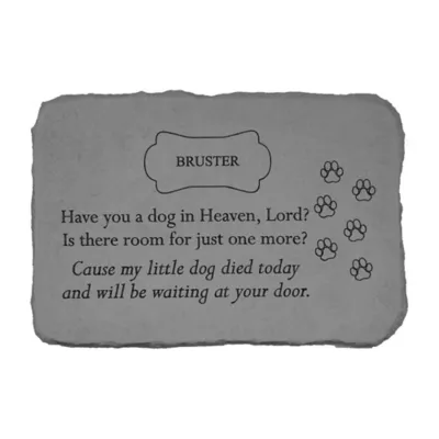 Product Kay Berry Have You A Dog In Heaven Personalized Memorial Stone