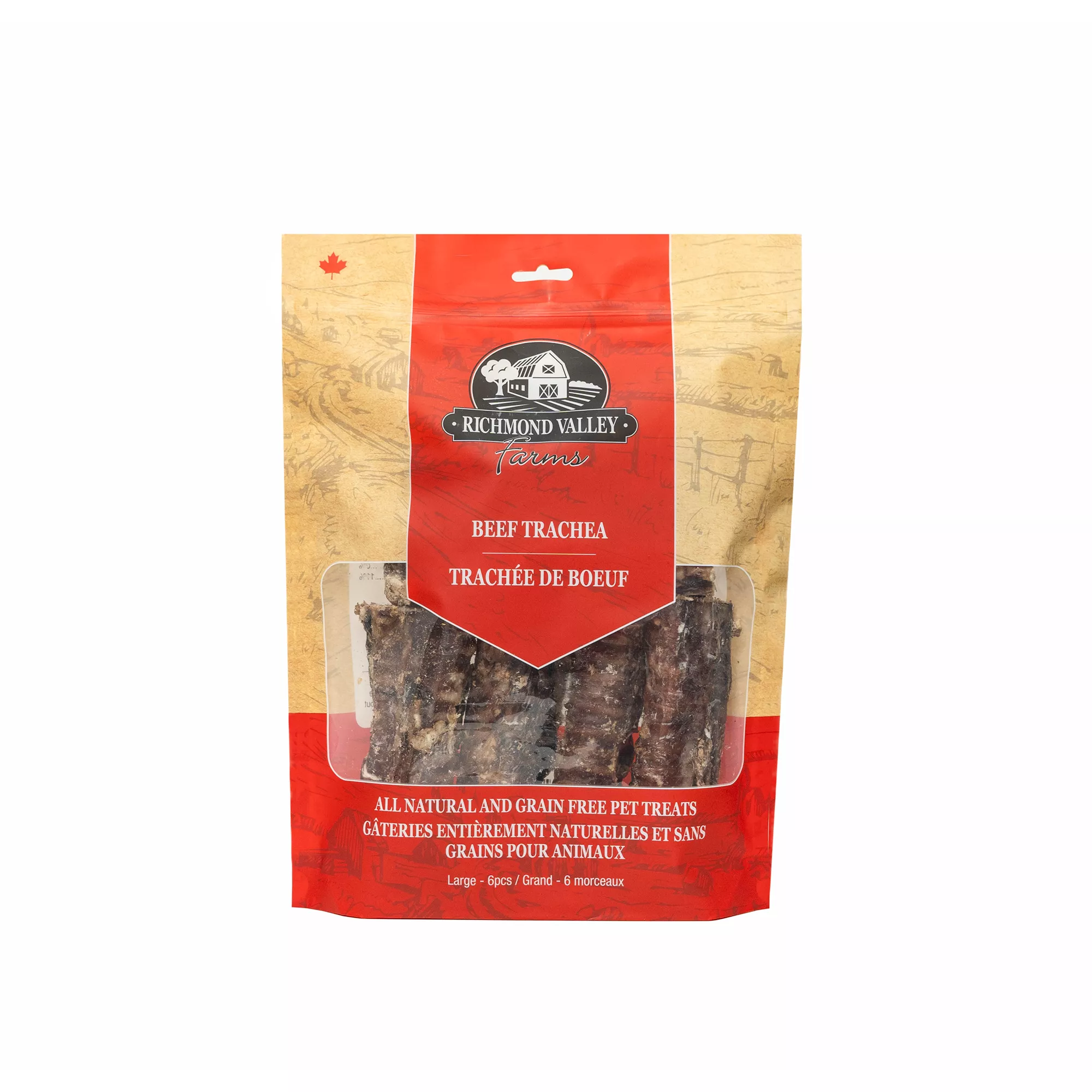 Richmond Valley Farms Dog Treats - Beef Trachea