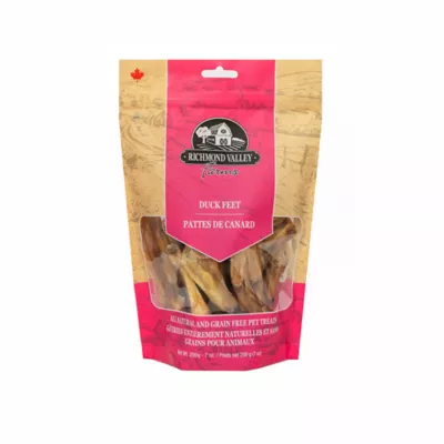 Product Richmond Valley Farms Dog Treats - Duck Feet