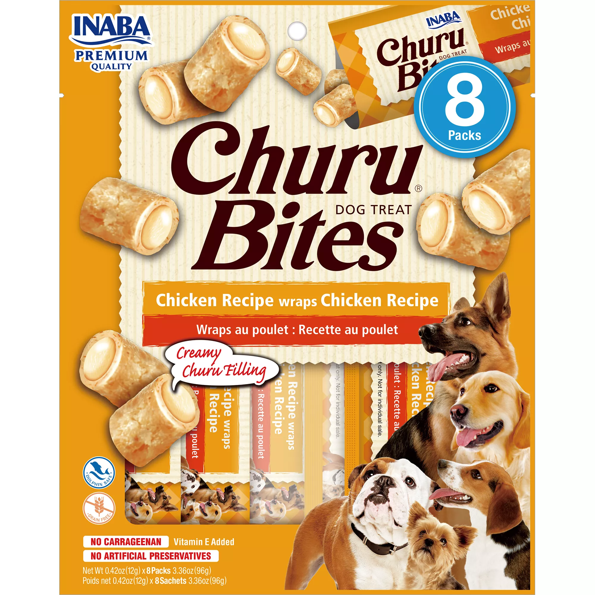 Inaba Churu Bites Dog Treats - Chicken