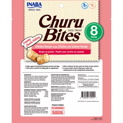 Product Inaba Churu Bites Dog Treats - Chicken & Salmon