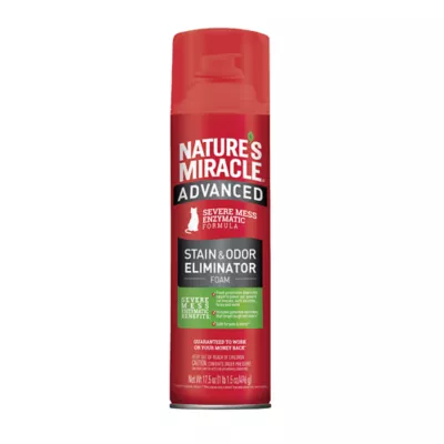 Product Nature's Miracle® Advanced Stain & Odor Eliminator Foam for Cats - Severe Mess - 17.5 oz