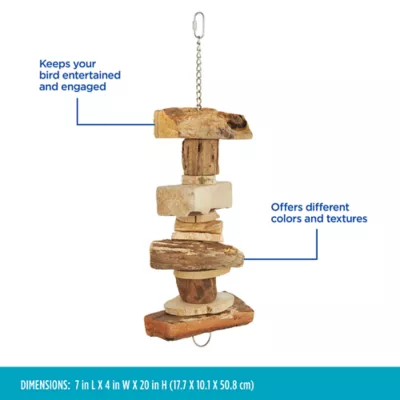 Product All Living Things® Natural Munch Tower Bird Toy