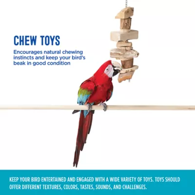 Product All Living Things® Natural Munch Tower Bird Toy